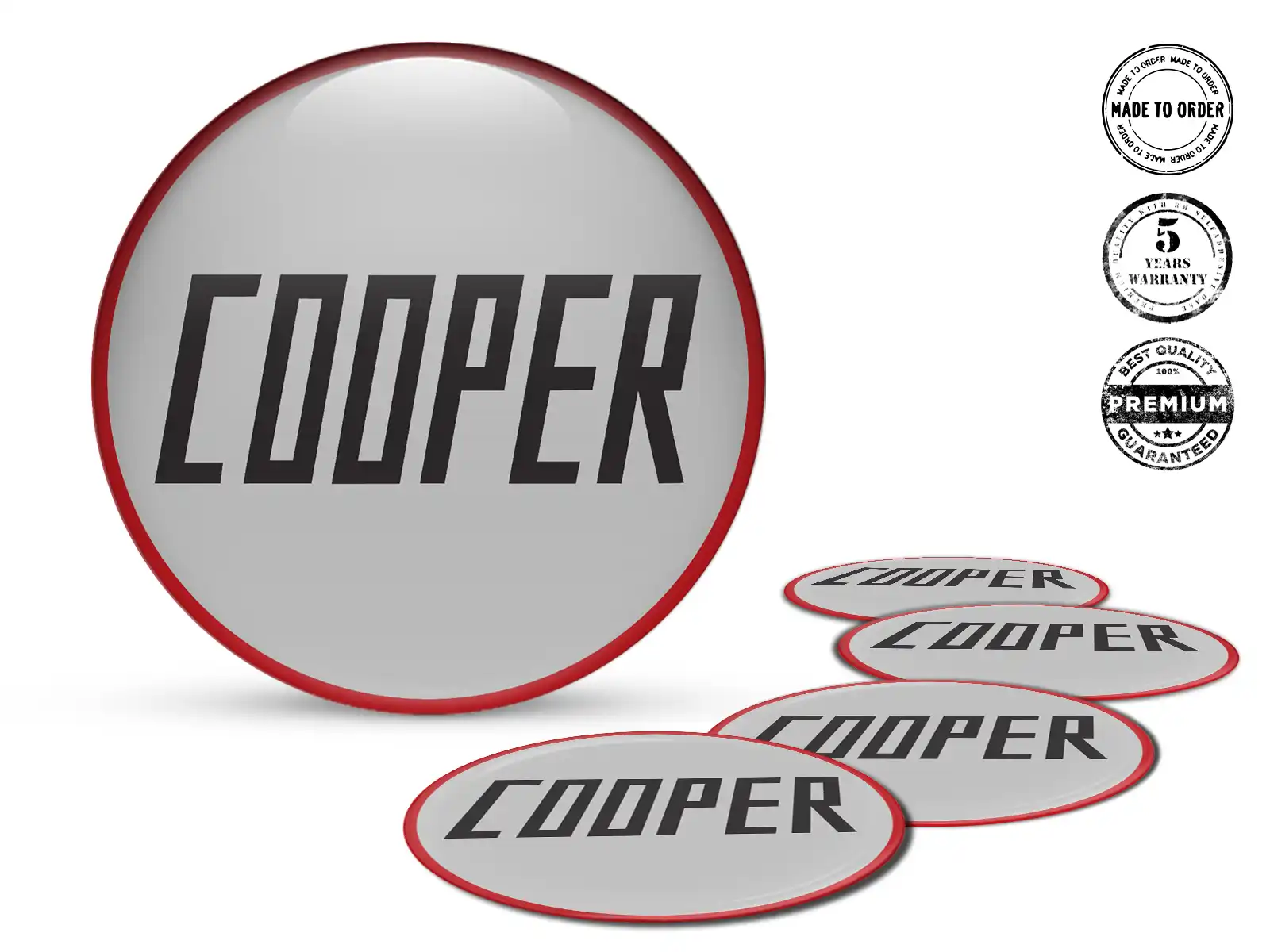 Mini Cooper Sticker Dome Edition High-Quality Car Labels